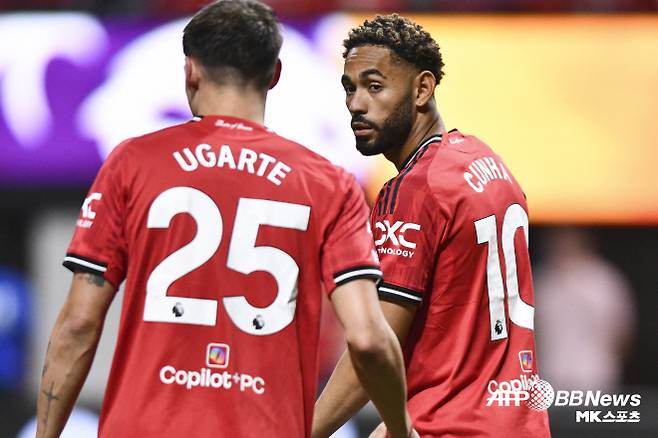 마테우스 쿠냐(사진 오른쪽). 맨체스터 유나이티드의 새 에이스로 기대받는 이다. 사진=AFPBBNews=News1