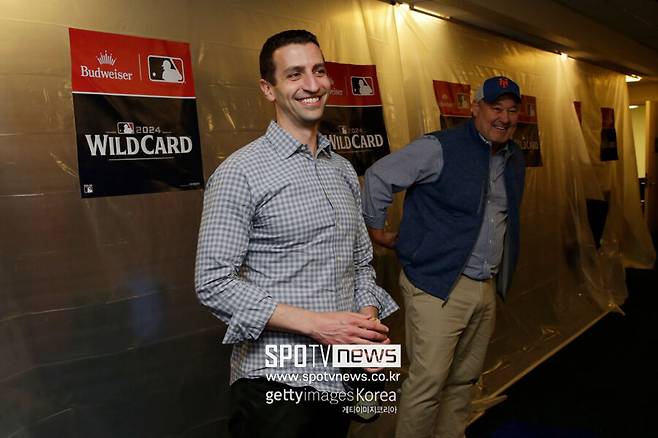 ▲ 일본과 한국 방문 일정을 마치고 이제 다시 뉴욕으로 돌아가는 데이비스 스턴스 뉴욕 메츠 야구부문 사장