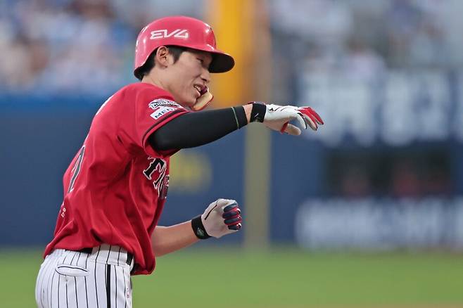 ▲ 타석 표본이 늘어남에도 성적이 떨어지지 않으며 그간의 성적이 운이 아님을 증명하고 있는 김호령 ⓒKIA타이거즈