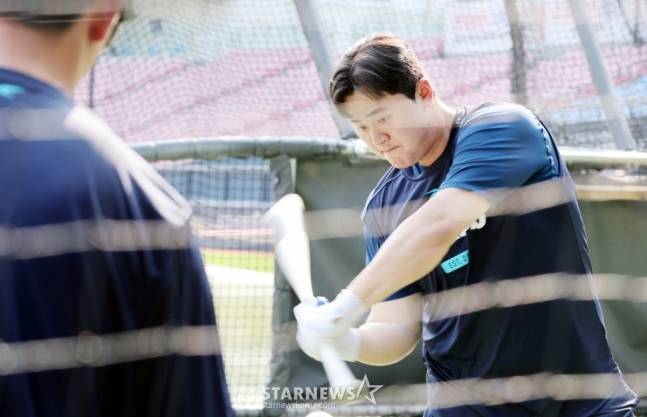 NC 김형준. /사진=강영조 선임기자