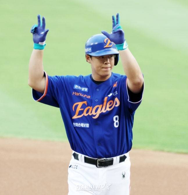 한화 노시환. /사진=강영조 선임기자