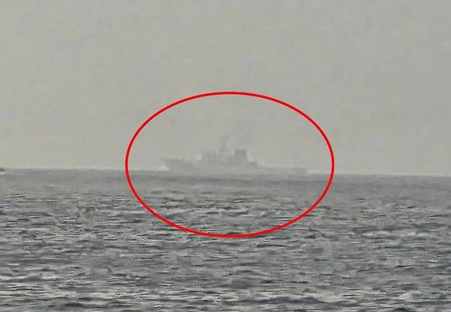 "日 순시선, 광복절에도 독도 인근 해상에 출몰" [서경덕 성신여대 교수 제공]