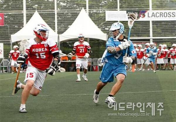 라크로스 경기 (사진=서귀포시)