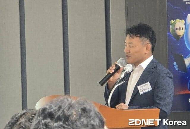 서송원 (주)풍산 첨단기술연구실장이 방위산업지식연구회에서 드론과 탄약 등 풍산 기술을 소개했다.