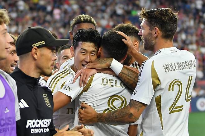 미국 프로축구 메이저리그사커(MLS) 로스앤젤레스FC의 손흥민. 사진=뉴시스
