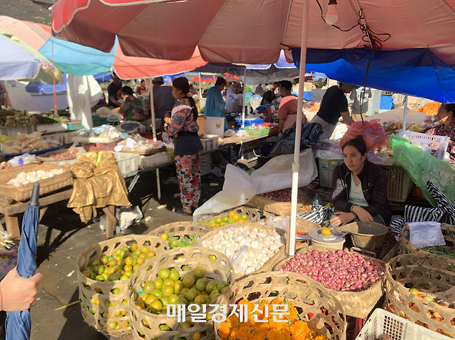 아비세나 우붓은 쿠킹클래스를 신청한 투숙객들에게 ‘현지 아침장터 장보기’ 프로그램을 제공한다. [사진 = 김민주 기자]