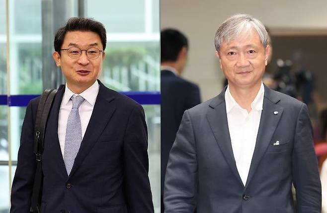 (왼쪽부터) 이억원 금융위원장 후보자, 이찬진 금융감독원장. 2025.08.14. photo@newsis.com *재판매 및 DB 금지