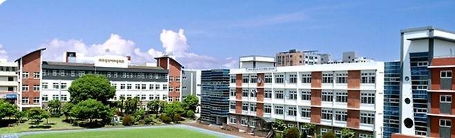 제주시 삼도이동 소재 제주중앙여중 전경. 학교 홈페이지 캡처