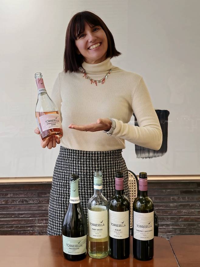 토레셀라 수출매니저 Erika Gallon. 최현태 기자