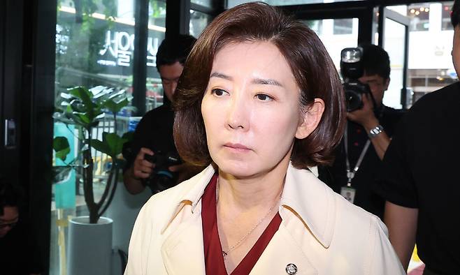 나경원 국민의힘 의원. 연합뉴스