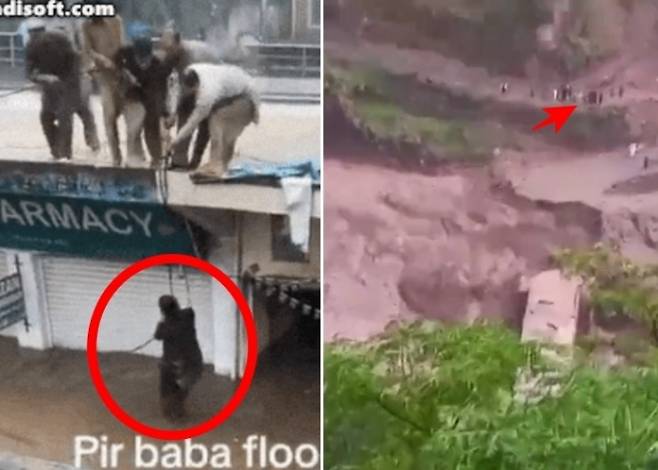 지난 15일 파키스탄 북서부 카이베르파크툰크와주(州) 부네르 지역 등지에서 갑자기 내린 폭우에 따른 홍수로 최소 344명이 숨졌다.