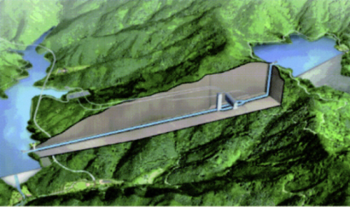 ◇홍천양수발전소 조감도