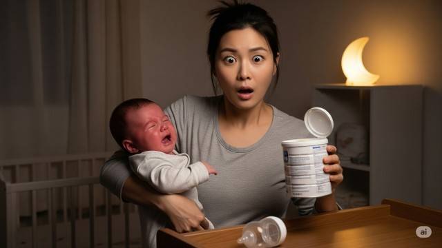 생후 12개월 전에 우유를 먹이면 아기의 신장에 해가 될 수 있다┃출처: Gemini