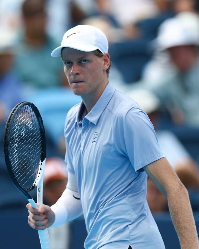 냉철한 승부사인 야니크 시너. 사진/시너 인스타그램