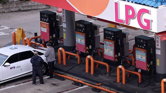 서울의 한 LPG 충전소/뉴스1