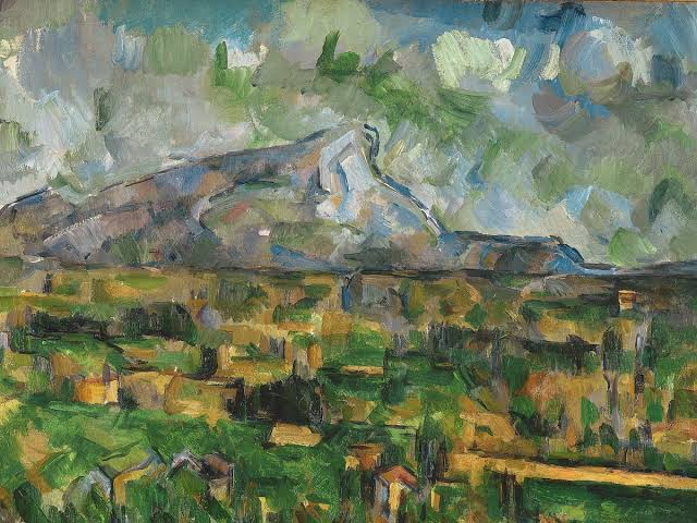 ‘생트 빅투아르산’. 1890년. 캔버스에 유채. 파리 오르세 미술관.