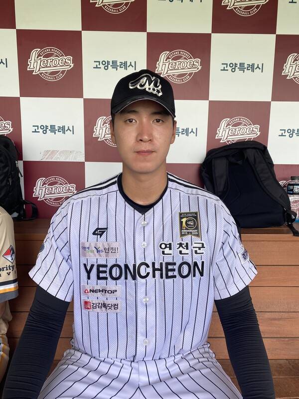 비선출로 2025 KBO 신인드래프트 트라이아웃에 참가한 선성권. 김양희 기자