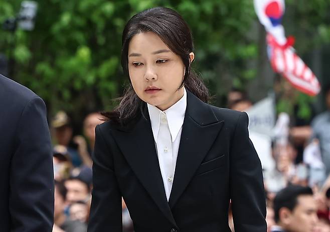 윤석열 전 대통령 부인 김건희 여사. 사진=뉴스1