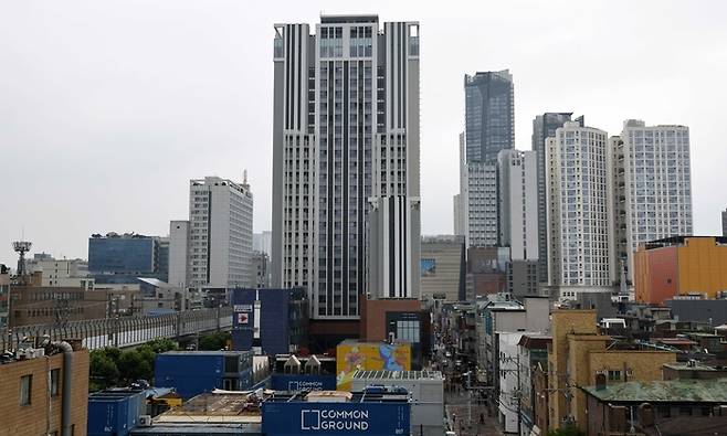 서울 광진구 자양동 더포디엄830 청년안심주택. 사진과 기사는 관련 없음. [김호영 기자]