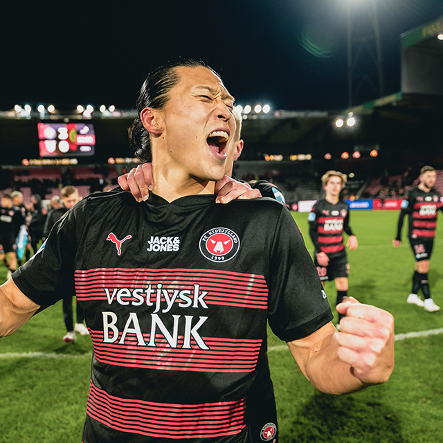 조규성. 사진=미트윌란 SNS