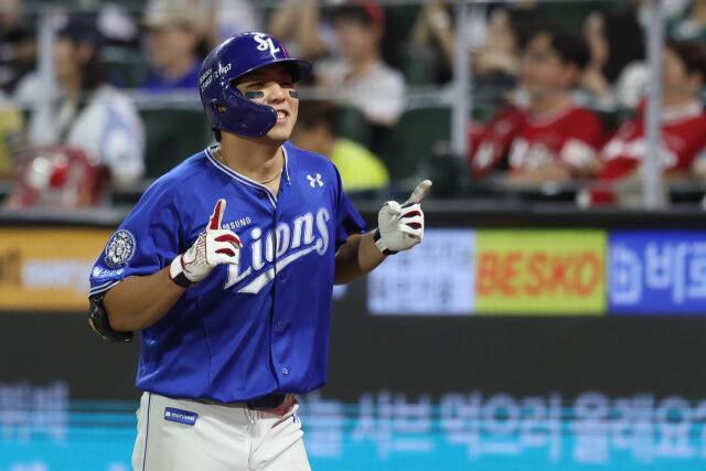 삼성 라이온즈 김영웅./삼성 라이온즈