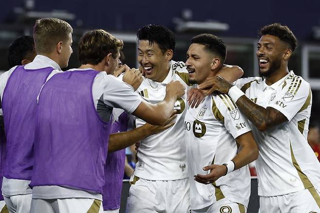 [서울=뉴시스] 미국 프로축구 메이저리그사커(MLS) 로스앤젤레스FC(LAFC)의 손흥민. (사진=LAFC SNS 캡처). 2025.08.17. photo@newsis.com *재판매 및 DB 금지