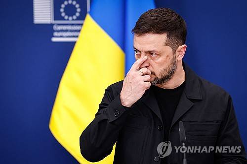 젤렌스키 우크라이나 대통령 [AFP=연합뉴스 자료사진 제공]