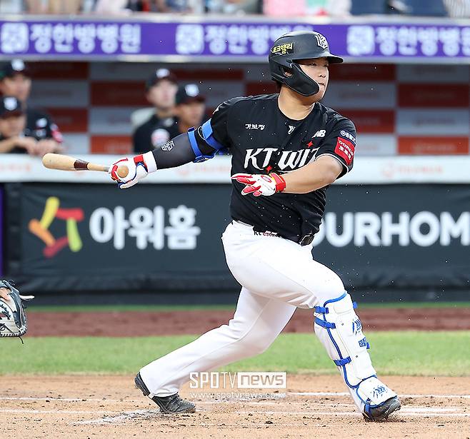 ▲ 시즌 뒤 거취가 지속적으로 관심을 모을 강백호 ⓒ곽혜미 기자