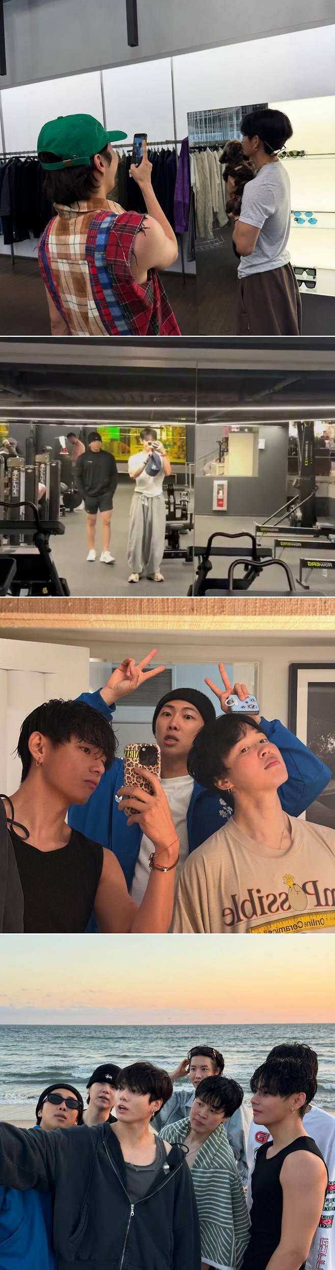 똘망똘망 꼬마 태형이는 25년 후 근육질 뷔가 되었습니다