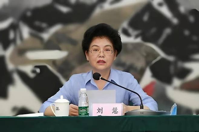 류후이 전 닝샤후이주 자치구 주석 [홍콩 SCMP 캡처. 재판매 및 DB 금지]