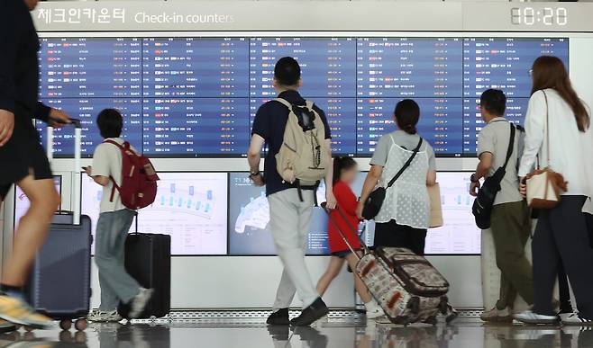 인천공항. 사진=연합뉴스.