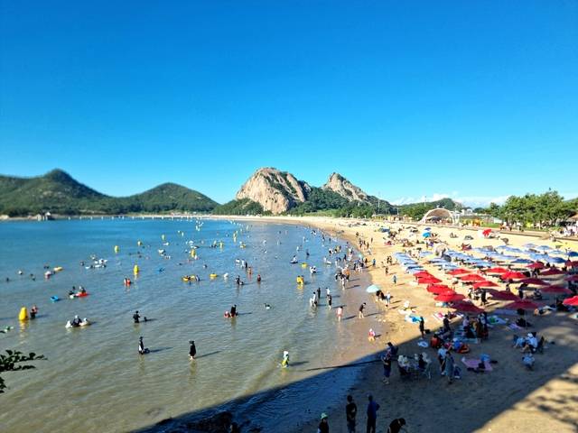 군산 선유도해수욕장/사진제공=군산시