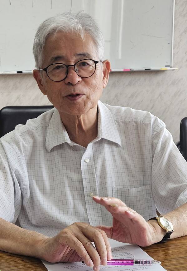 기무라 히데토 나가사키 재일조선인의 인권을 지키는 모임 대표. /유은상 기자