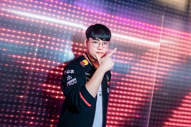 T1 원거리 딜러 ‘구마유시’ 이민형. 사진 | LCK