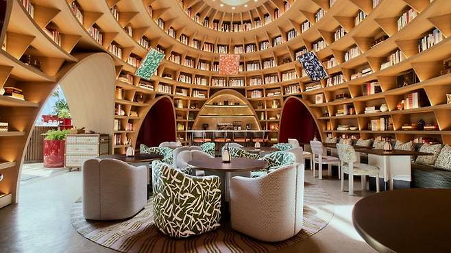 루이 비통 레스토랑 '르 카페 루이 비통(Le Café Louis Vuitton)'./루이 비통 제공