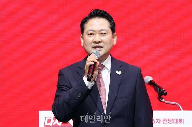 장동혁 국민의힘 당대표 후보 ⓒ데일리안 홍금표 기자