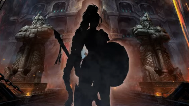 ▲ 스탠바이M에서 공개된 광전사(여) 실루엣