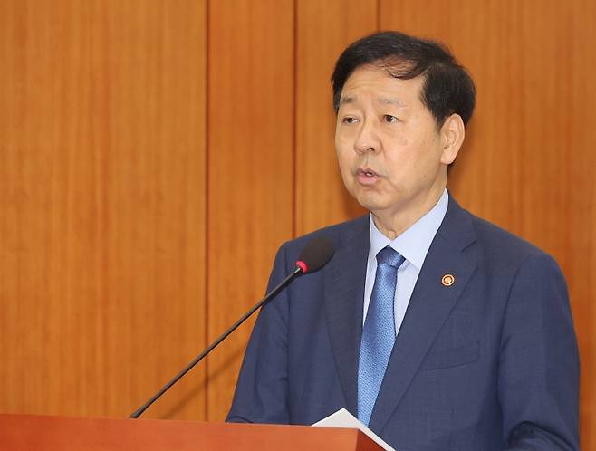 ▲ 구윤철 경제부총리 겸 기획재정부 장관이 19일 서울 여의도 국회에서 열린 기획재정위원회 전체회의에서 업무보고를 하고 있다. [연합뉴스]