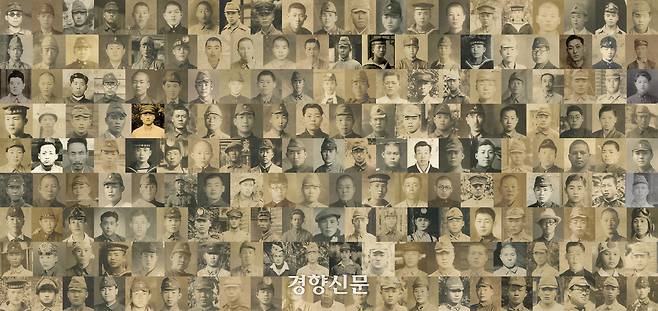 일제 강제동원 피해자와 가족들이 국립일제강제동원역사관에 기증한 강제동원자의 모습. 연인원 780만명의 청·장년이 군인으로, 노무자로 강제동원된 것으로 추정된다. 국립일제강제동원역사관 제공
