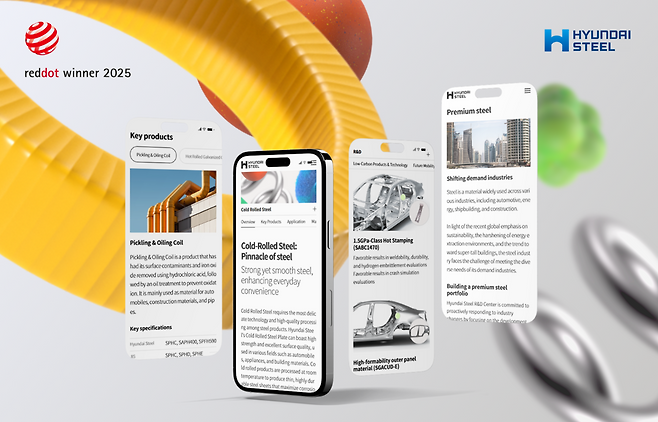 Mobile website (Hyundai Steel)
