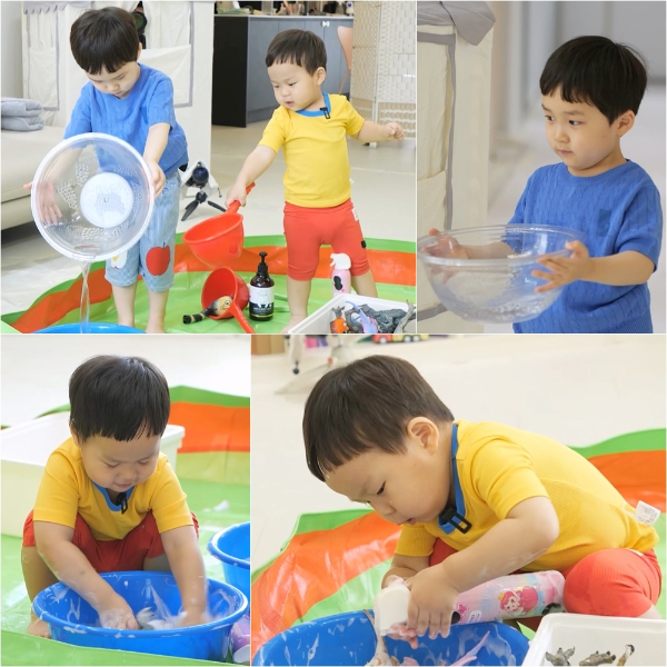 KBS2 ‘슈퍼맨이 돌아왔다’에서 27개월 정우가 ‘베쩡우’ 모드를 발동한다.