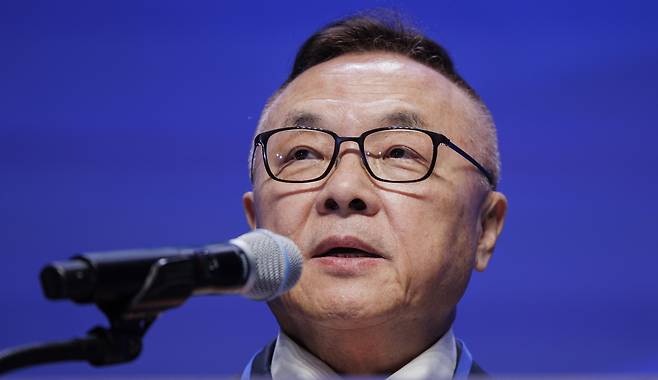 황주호 한국수력원자력 사장 [연합]