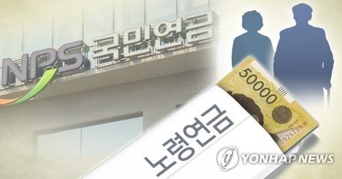 국민연금 노령연금 (PG) [권도윤 제작] 사진합성·일러스트