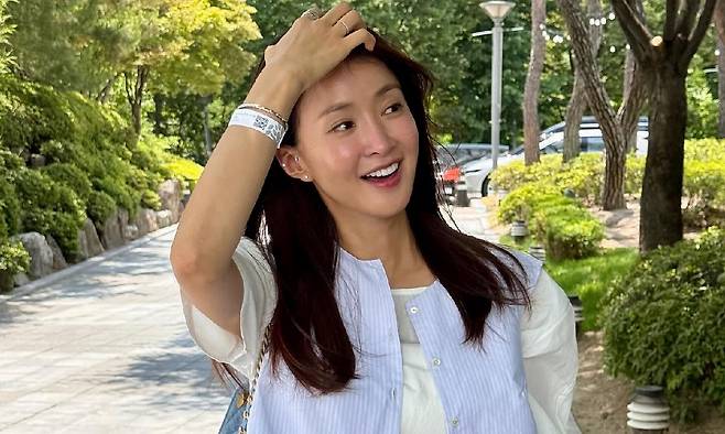 배우 이시영. 이시영 SNS 캡처
