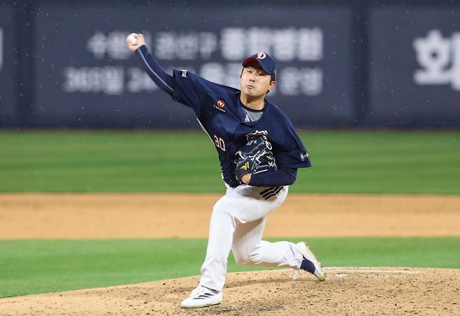 두산 베어스 김정우. /사진=두산 베어스 제공