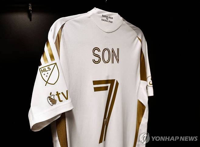 손흥민의 LAFC 유니폼 [AFP=연합뉴스]