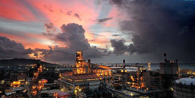 인도네시아 크라카타우 포스코 제철소./사진=포스코