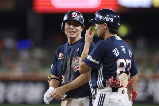 정수빈(두산). 사진=두산 베어스