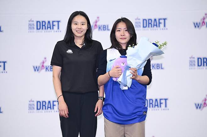 3라운드에 선발된 신한은행 정채련