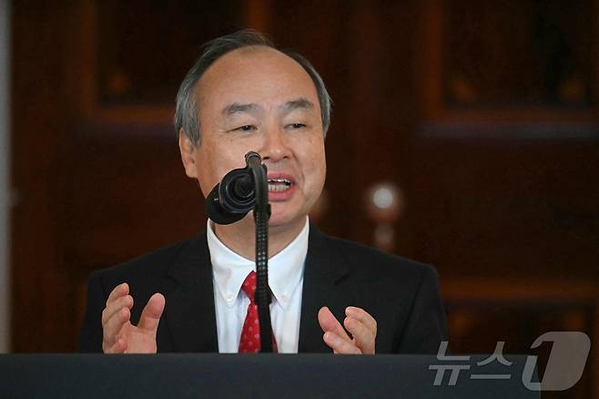 손정의 소프트뱅크 CEO. ⓒ AFP=뉴스1 ⓒ News1 우동명 기자